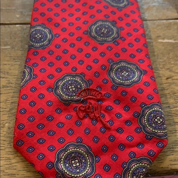 EUC Woolf Brothers Silk Tie - Picture 2 of 3